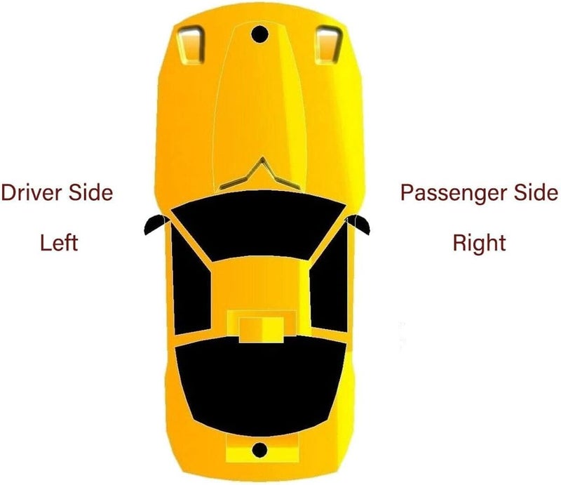 Adanz Mirror Glass Passenger Side Replacement fit for Volkswagen Beetle vw 2001 2002 2003 2004 2005 2006 2007 2008 2009 2010 - Image 5